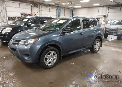 2014 Toyota Rav4 Le from USA, damaged, VIN 2T3BFREV1EW179281